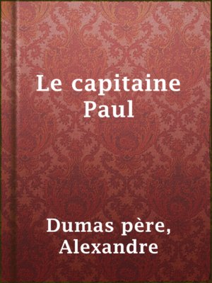 cover image of Le capitaine Paul